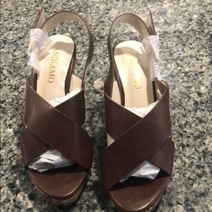 Brand New Andiamo Wedge Sandals